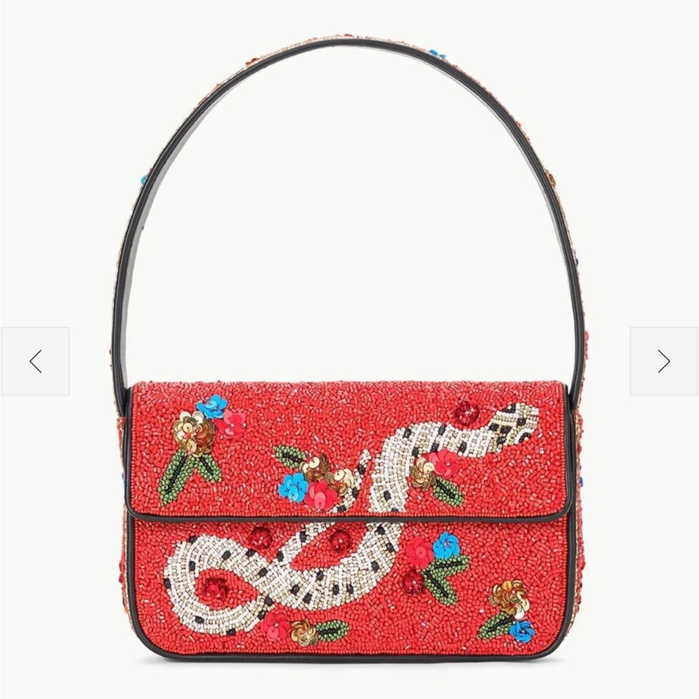Staud Tommy Beaded Bag Year of the Snake